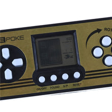 TOUZHIJIA Classic Handheld Game Machine Tetris Brick Game Kids Game Machine with Game Music Playback