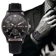 Moment # N03 DROPSHIPPING Men's Watch Retro PU Leather Band Watch women watch Analog Alloy Quartz Wrist Watch clock ladies watch