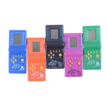 Classic Handheld Game Machine Tetris Brick Game Kids Game Machine with Game Music Playback without Battery