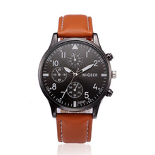 Moment # N03 DROPSHIPPING Men's Watch Retro PU Leather Band Watch women watch Analog Alloy Quartz Wrist Watch clock ladies watch