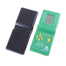 Classic Handheld Game Machine Tetris Brick Game Kids Game Machine with Game Music Playback without Battery