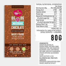 MojoMe Sugar-Free Chocolate